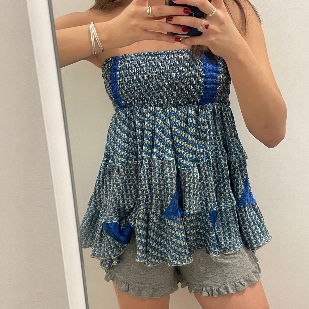 Thrifted Silk Multiuse Skirt/Top